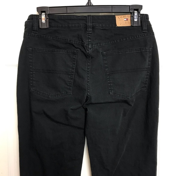 Tommy Hilfiger Black Flare Jeans. Size 5 - Picture 5 of 8